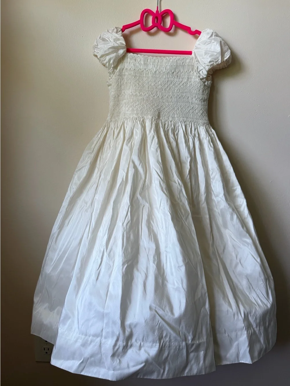 Girls Wedding Dress Ralph Lauren Silk Flower Girl NWT 6X